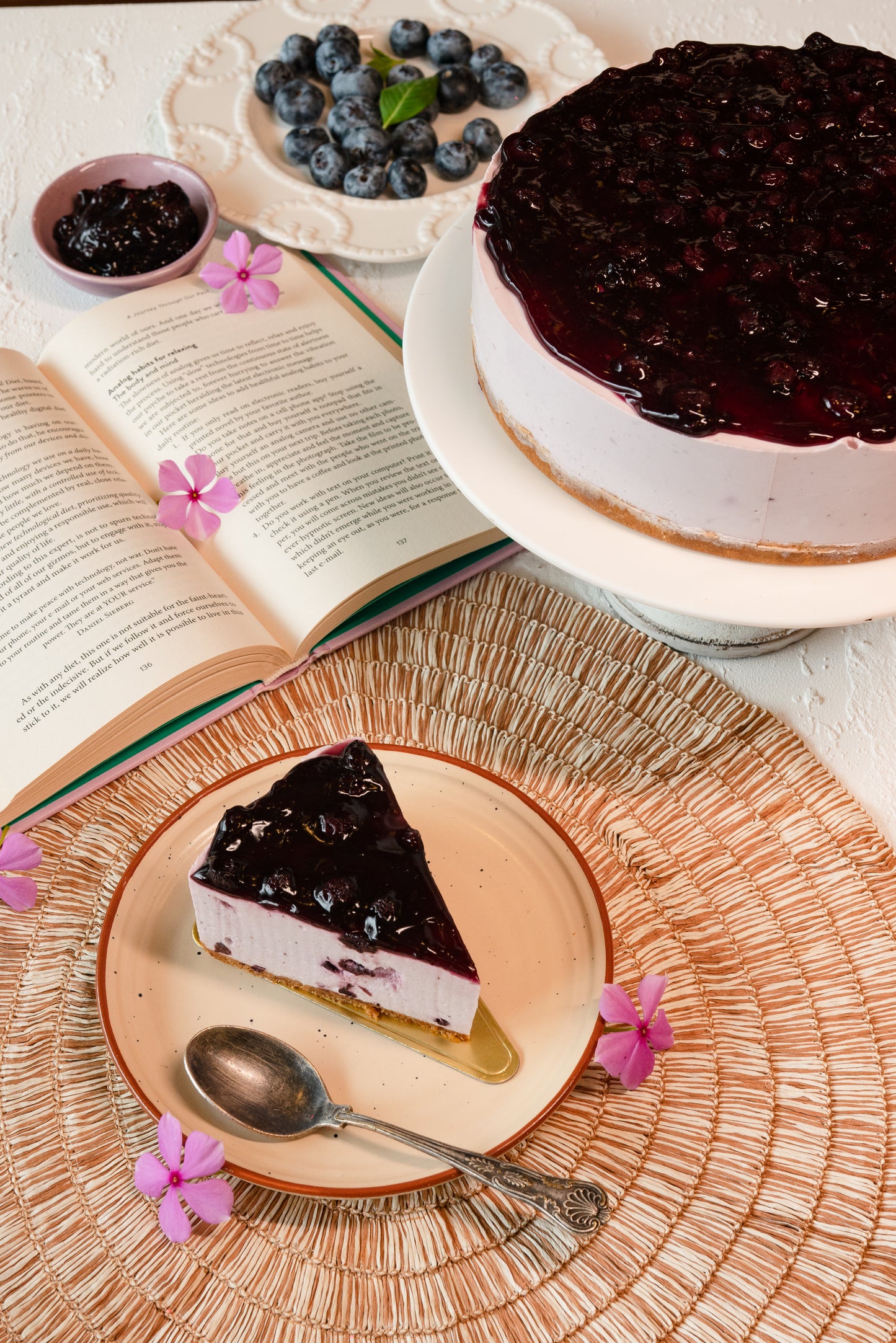 Blueberry Cheesecake (1 kg)