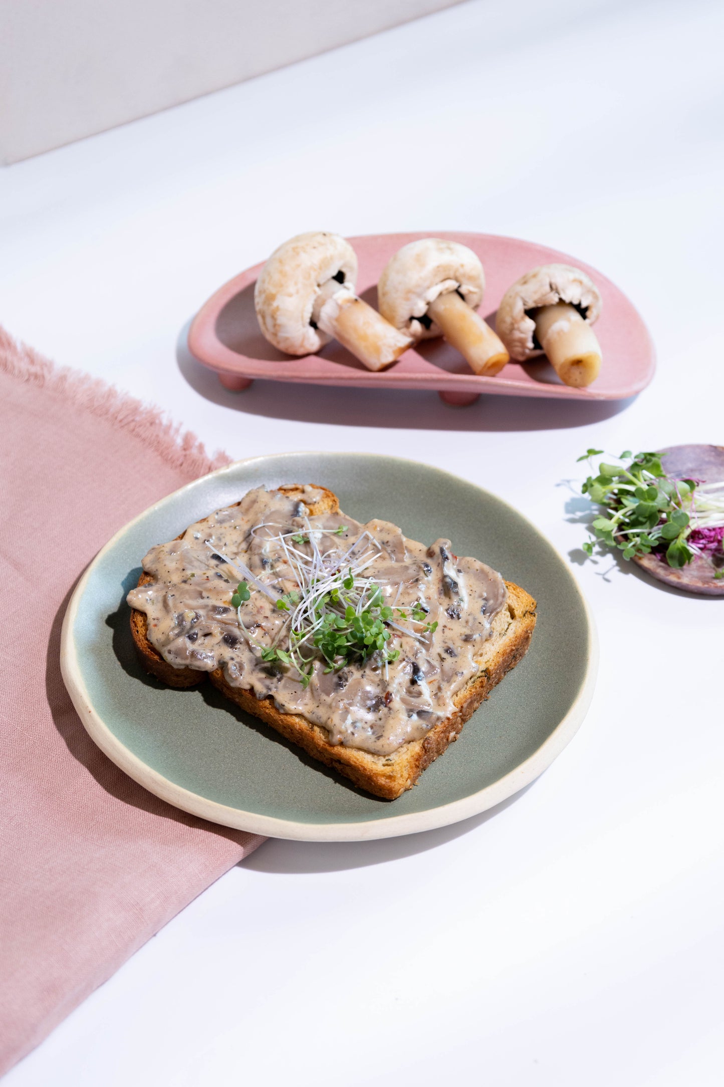 Creamy Mushroom Toast