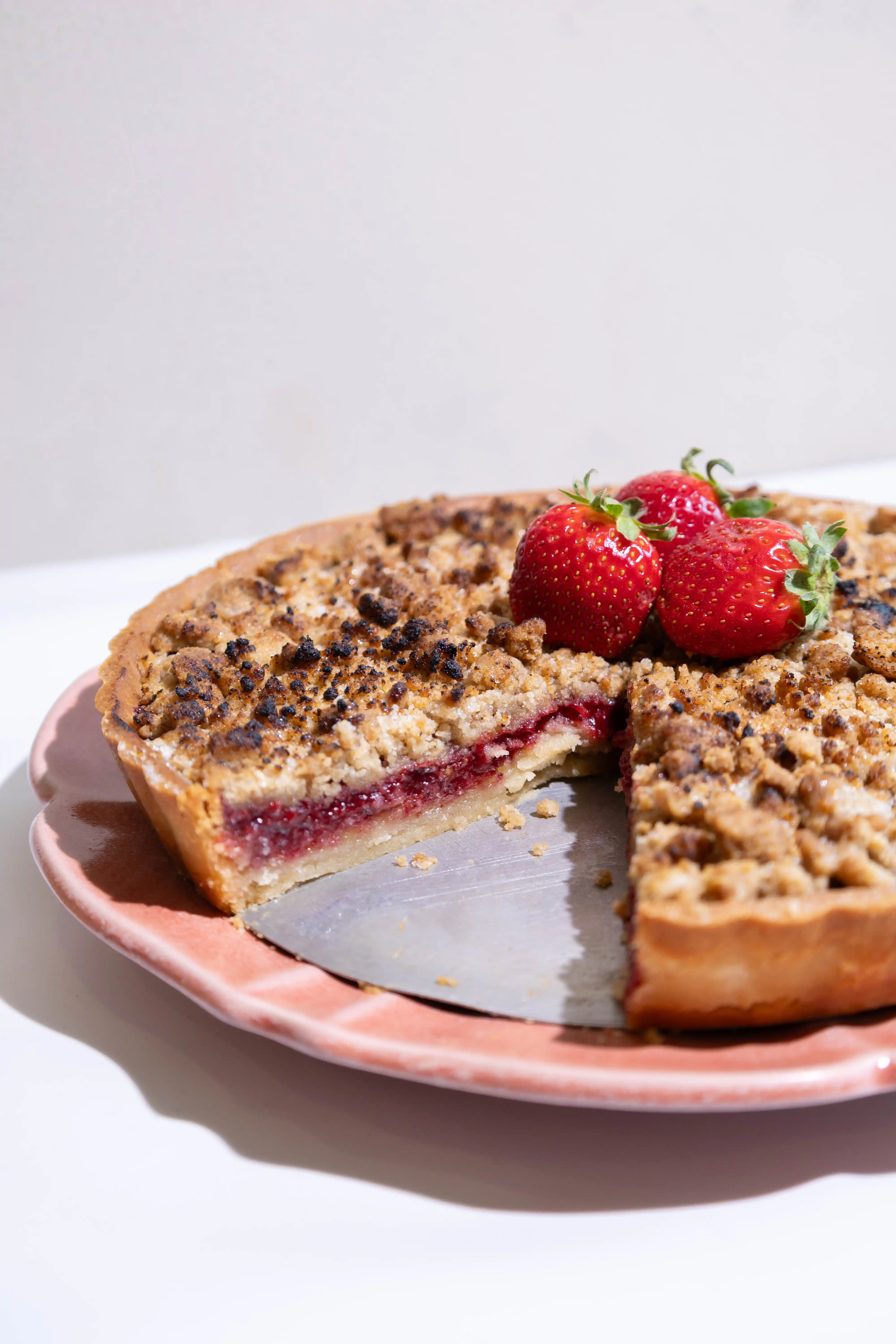 Strawberry Frangipane Pie Thumbnail