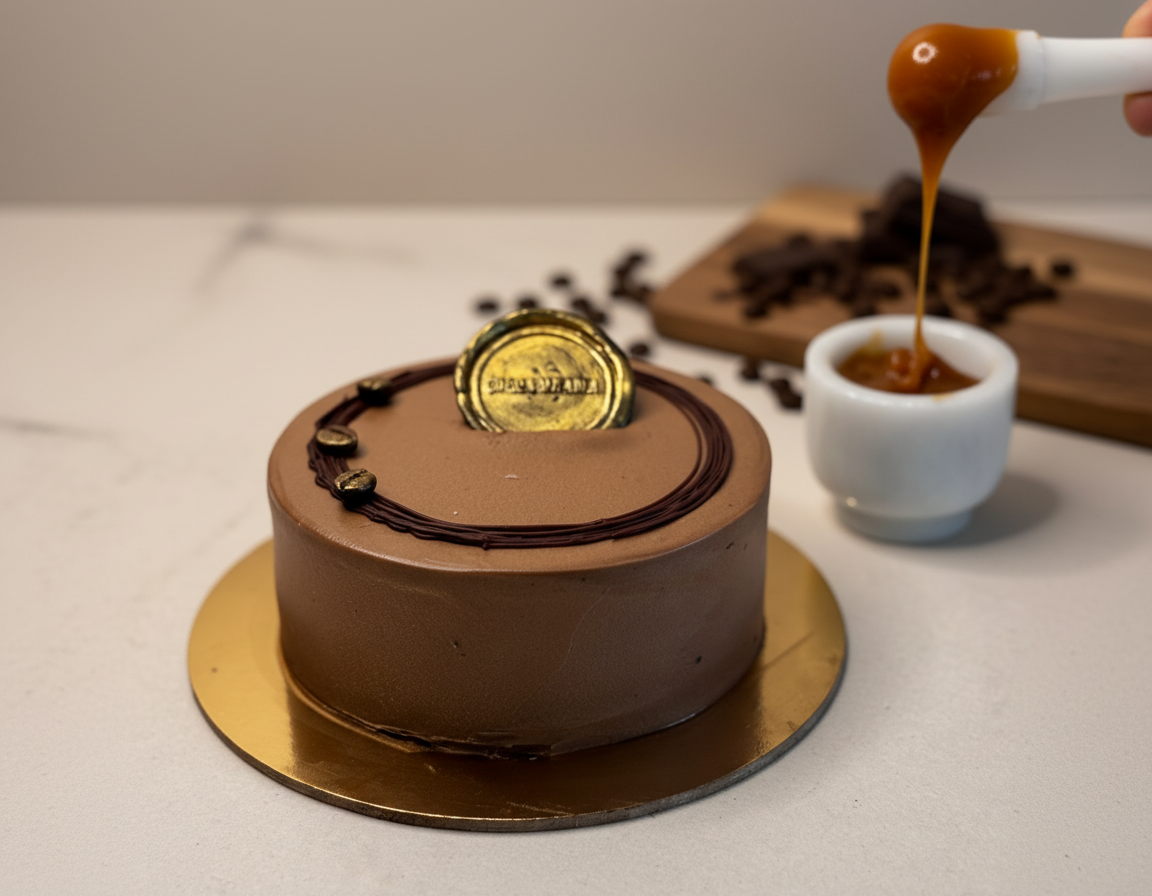 Mocha Caramel Cake Thumbnail