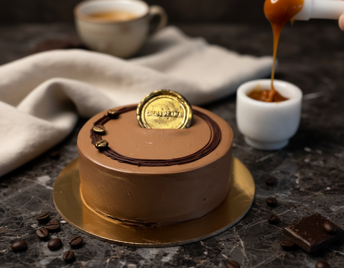 Mocha Caramel Cake Thumbnail