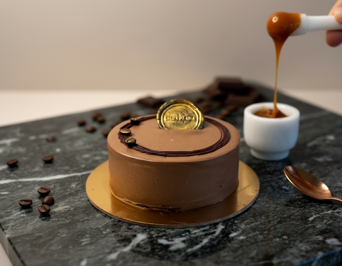 Mocha Caramel Cake Thumbnail