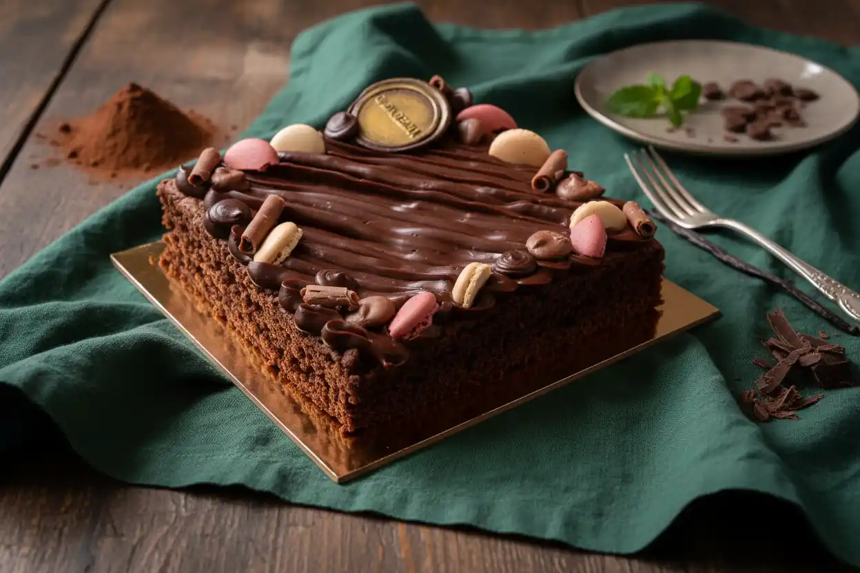 Chocolate Overload Brownie Cake
