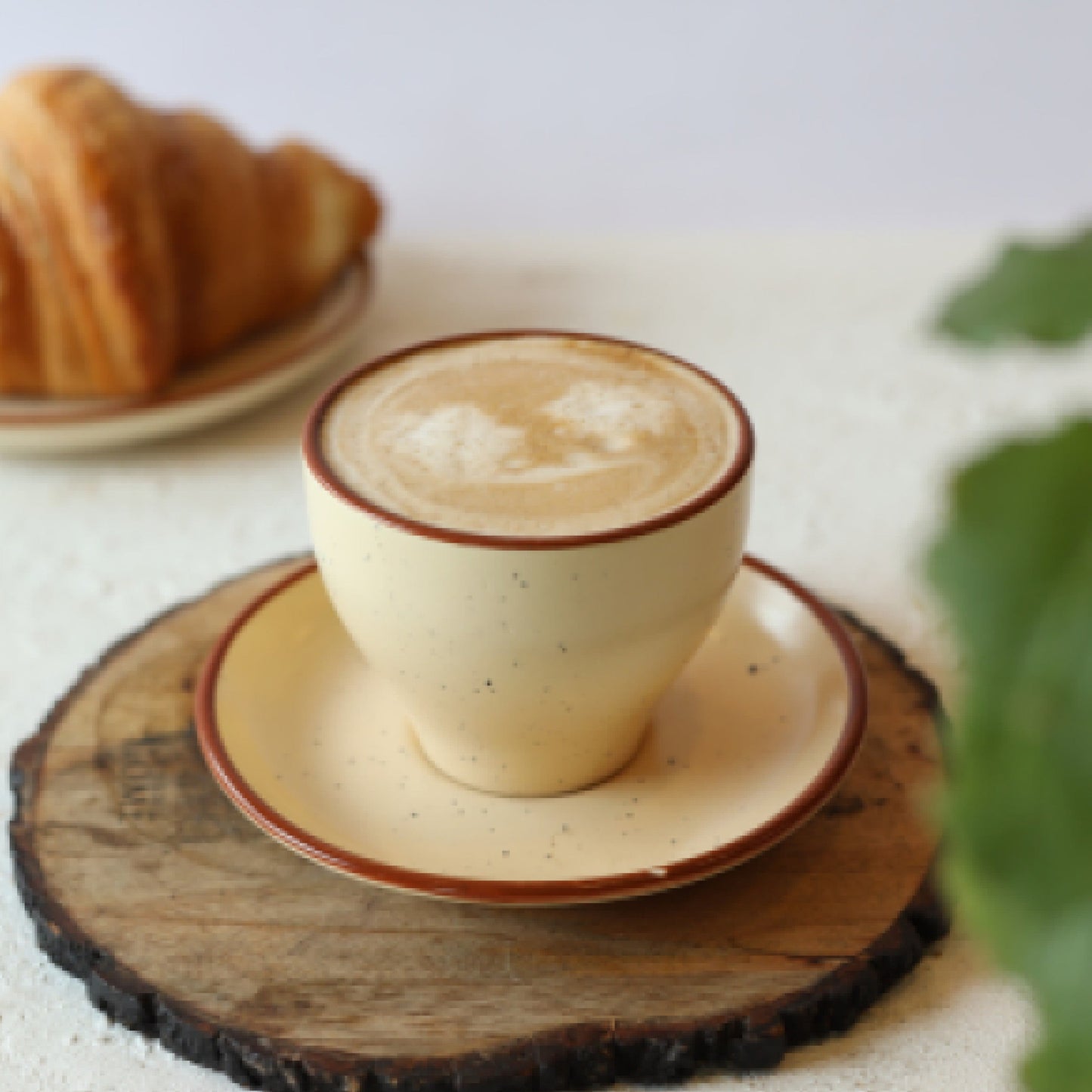 Butter Croissant + Cappuchino