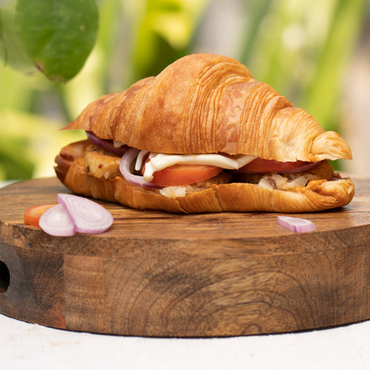 Bombay Style Croissant Sandwich