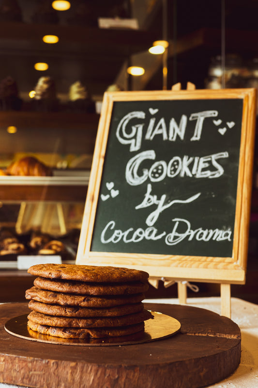 Giant Double Dark Chocolate Cookie