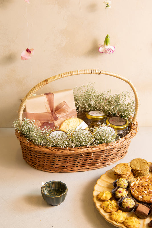 Floral Big Basket Hamper