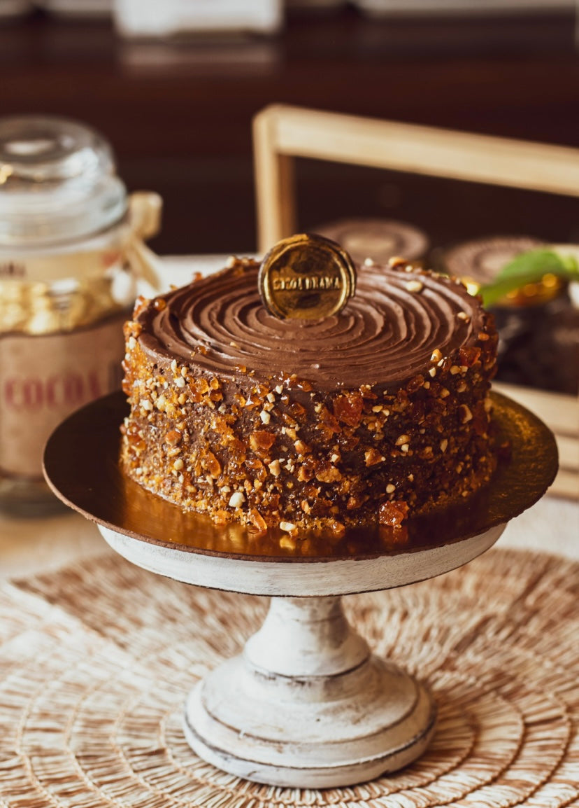 Belgian Chocolate Praline Cake