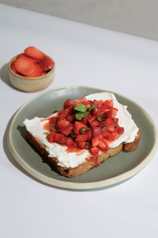 Strawberry Bruschetta