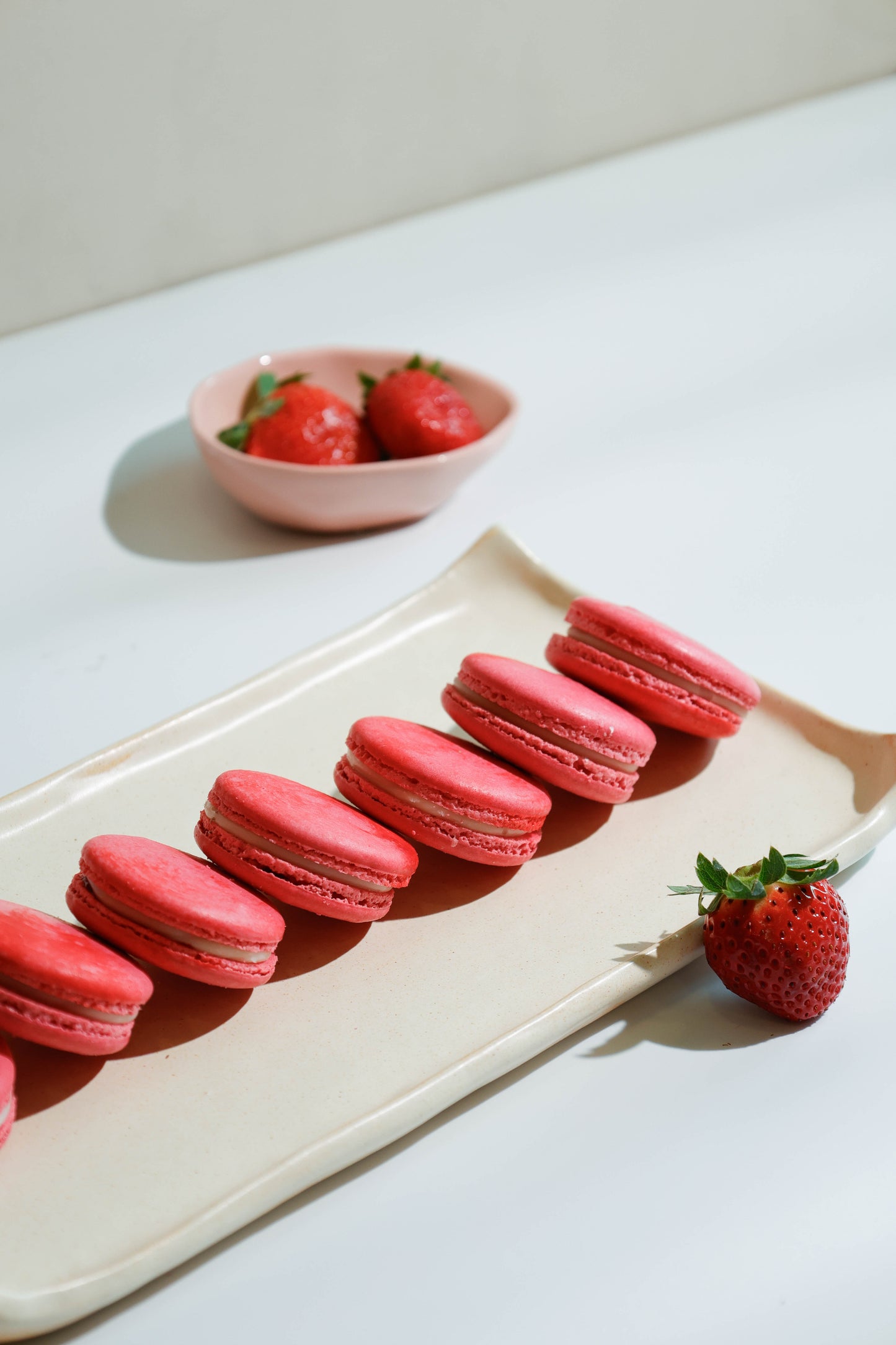 Strawberry Macaron