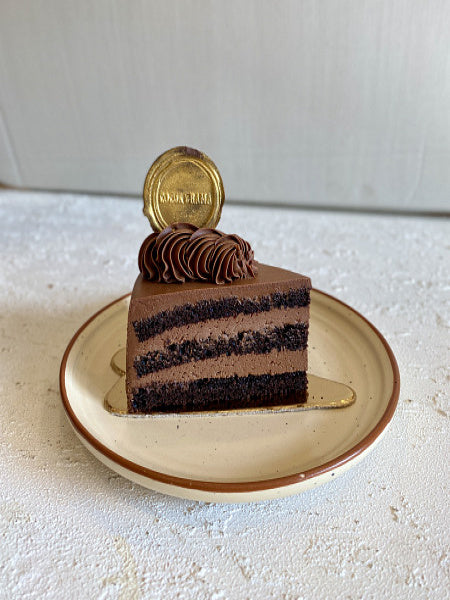 Belgian Chocolate Cake Slice